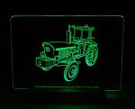 John Deere 820 Oldtimer Traktor LED Schild
